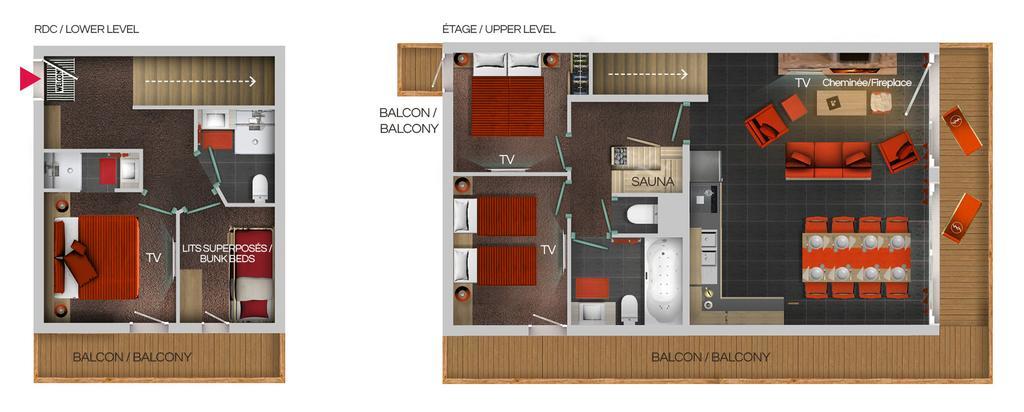 Chalets Montana Airelles Tignes Extérieur photo